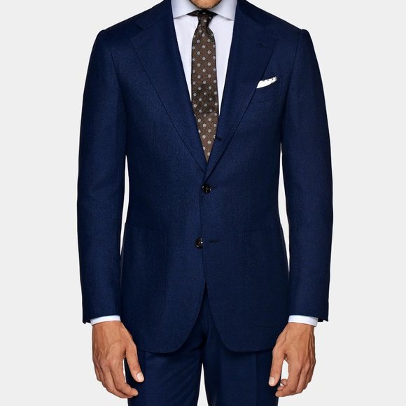 💙 HOST PICK 💙 SuitSupply Green Havana check suit Size 40R/34 - Picture 3 of 15